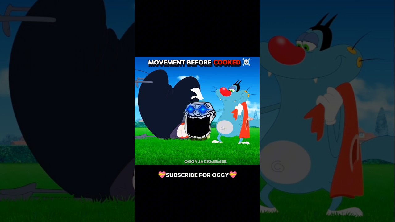 Oggy Becomes Sigma 💀| Funny Cartoon Edit 