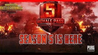 PUBG MOBILE | SEASON 5 UPDATE | AIRDROP HUNTING AND RUSH GAMEPLAY