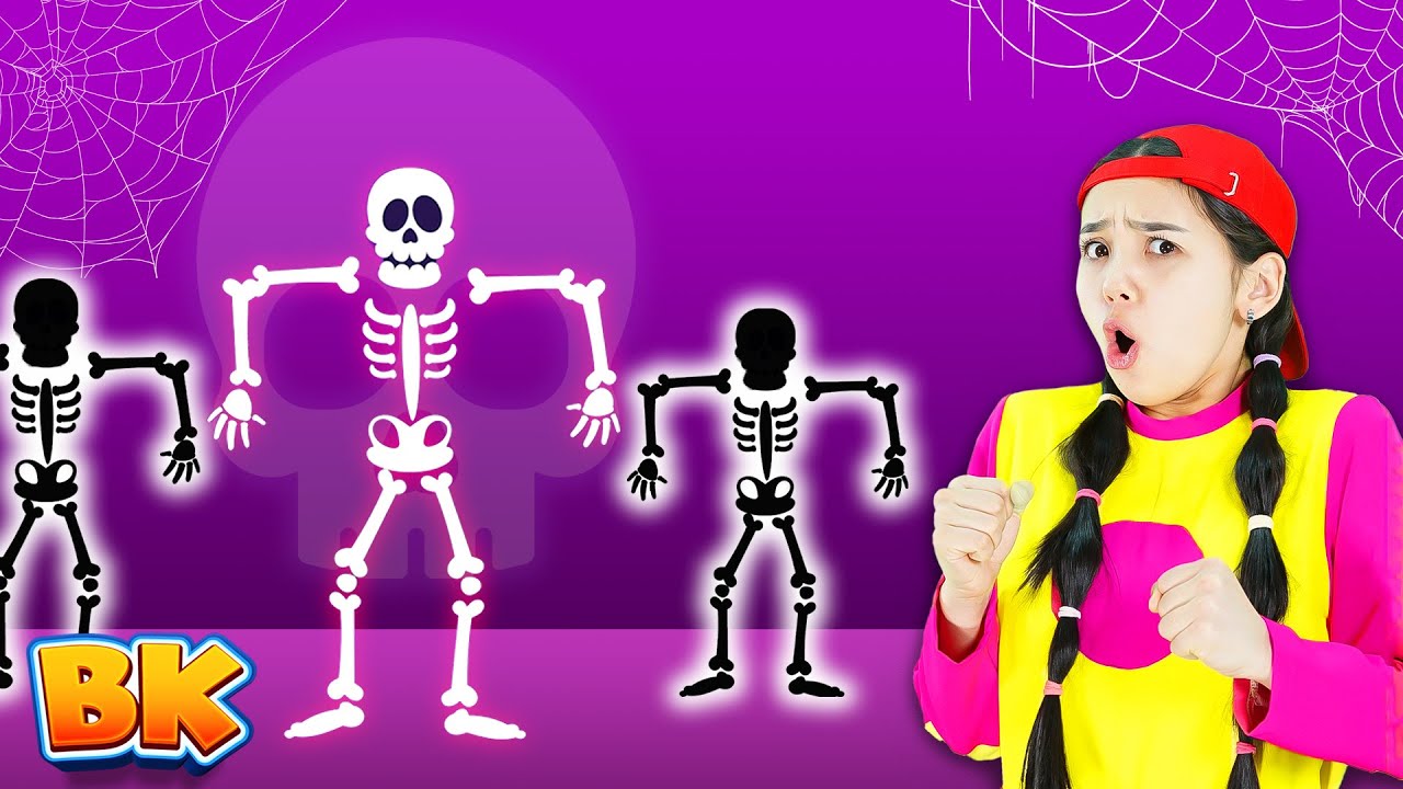 Funny Dance With Skeleton | Kids Songs & More | BisKids World