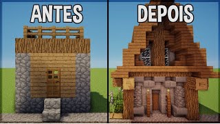 Dicas para fazer uma casa simples e bonita| MINECRAFT