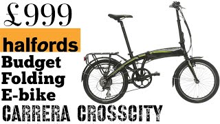 Carrera Crosscity Electric Bike 2021 edition (Walk around) - YouTube
