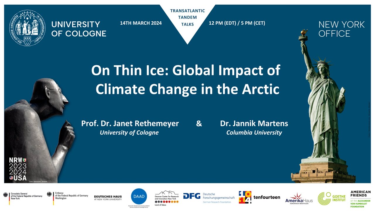 Transatlantic Tandem Talk - On Thin Ice: Global Impact of Climate ...