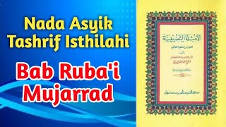 Belajar Bahasa Arab Praktis; Nada Asyik Tashrif Isthilahi Bab Ruba'i Mujarrad