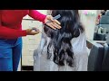 Flim star Parveen Boby style Long to short haircut /Front layers & back Stylish U haircut My Parlour