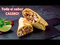 ¡El mejor burrito casero que he probado! (con carne, plátano y guacamole!)🔥🌯