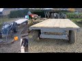 3 ton trailer rebuild lockdown project time lapse
