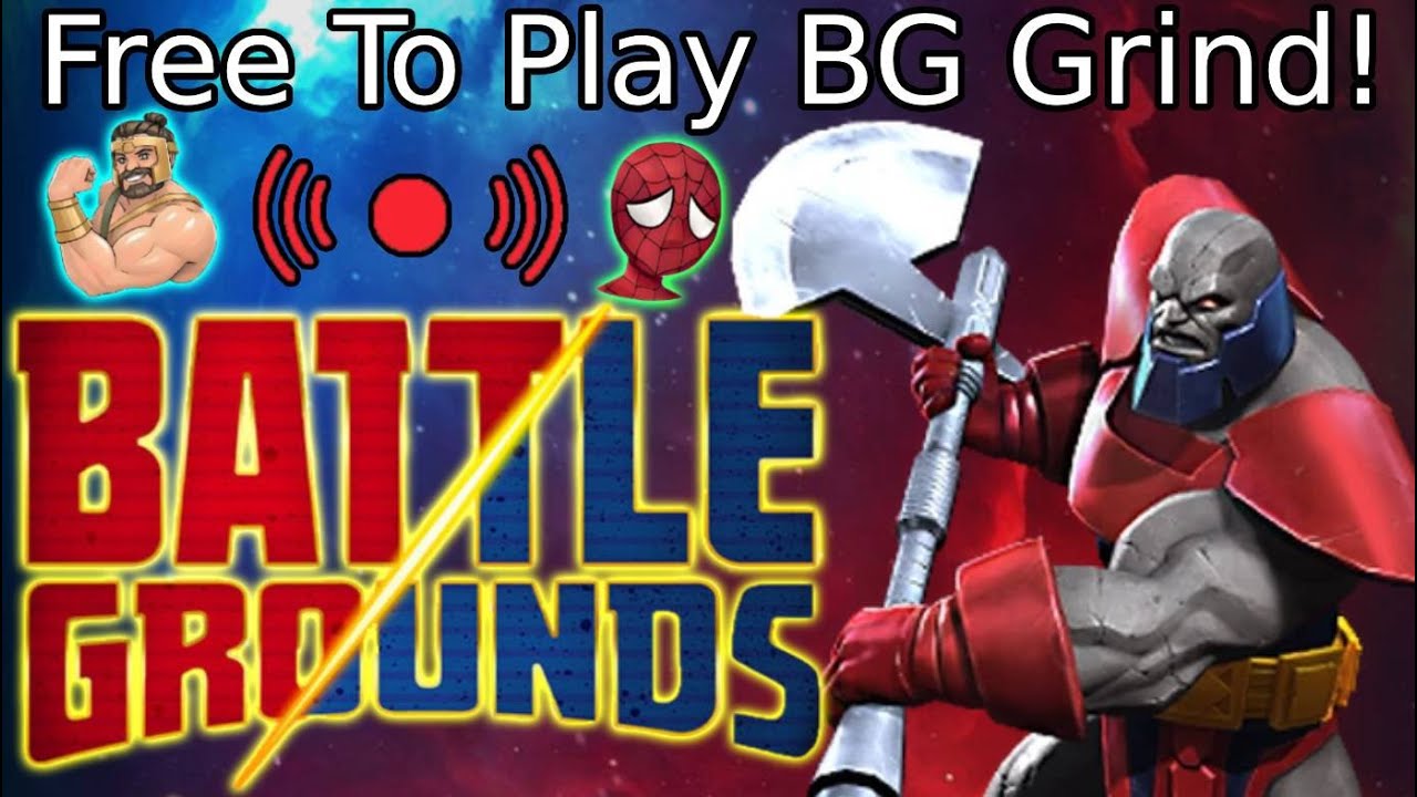 Free To Play Battlegrounds! Marvel Contest Of Champions