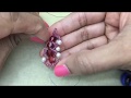 Flat Spiral Earrings--Beginner Level,  Beading Tutorial