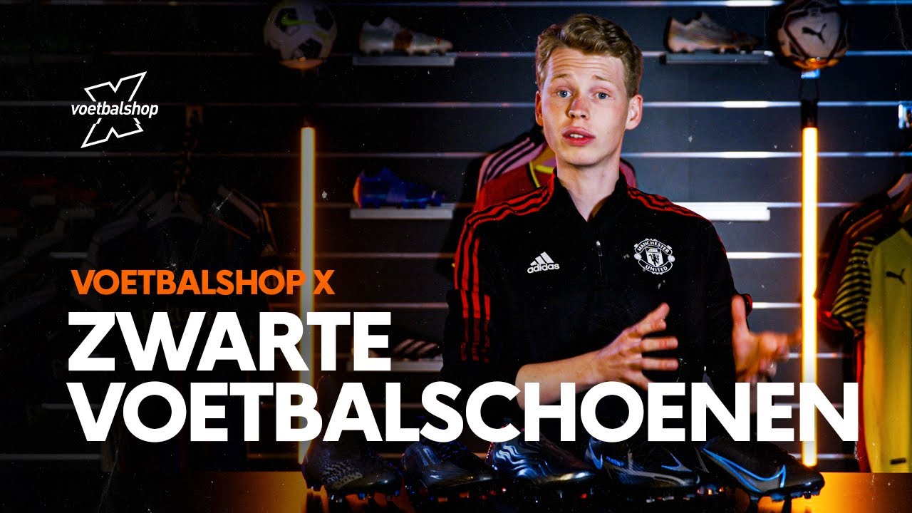 Zwarte voetbalschoenen zijn beter | Review | Voetbalshop - YouTube