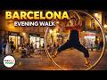 BARCELONA, SPAIN 🇪🇸 Evening Walking Tour &ndash; Gothic Quarter &amp; El Born | 4K City Walk