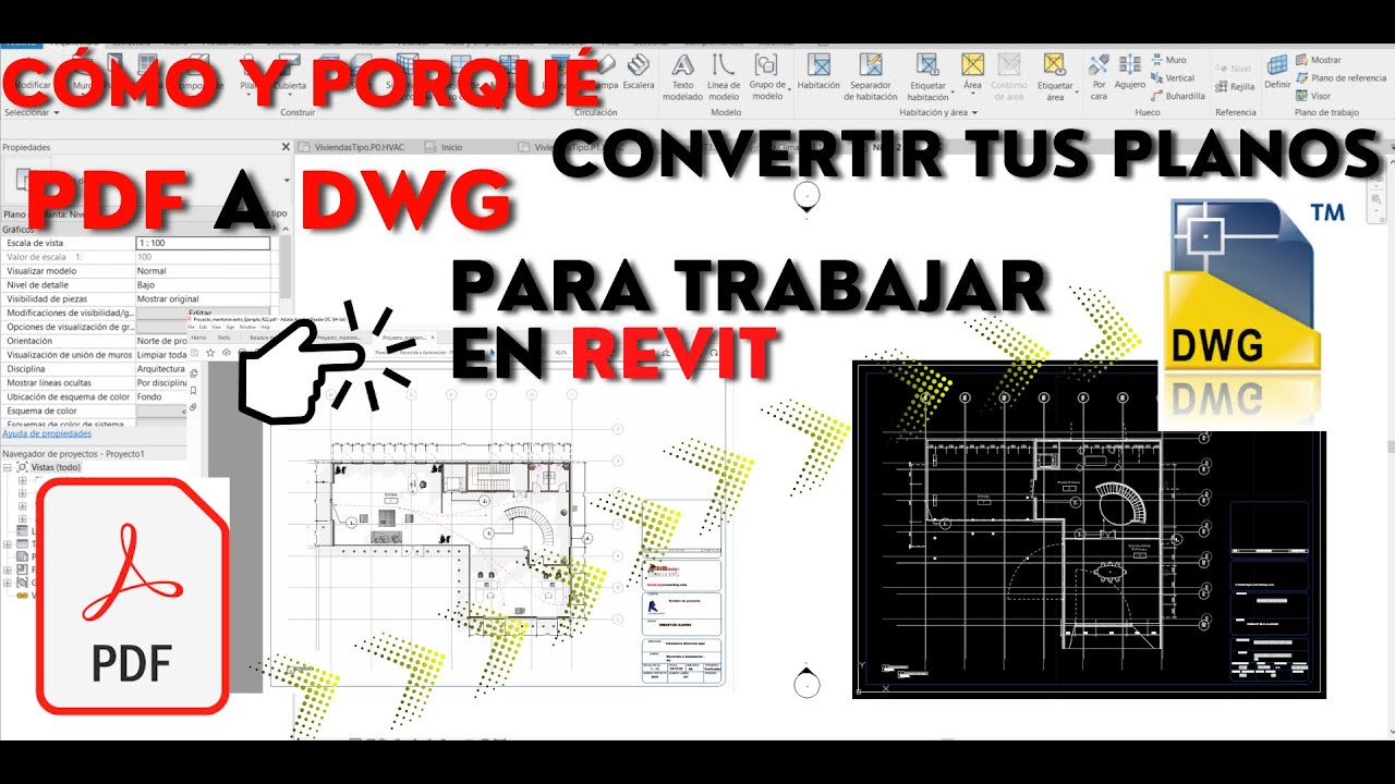 C mo y porqu convertir tus planos de pdf a dwg para trabajar en revit