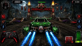 Monster Trucks Battle Demolition Derby RacingStunt 3D Simulator - Android Gameplay🎮
