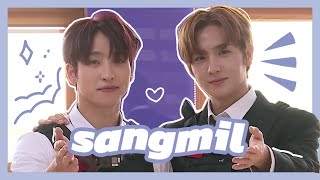 playful chaos duo sangmil ✨ hyunjae and sangyeon moments for a brighter day