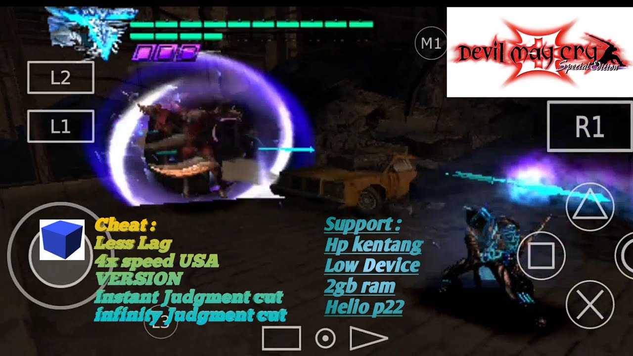 Devil May Cry 3 SE Speed Cheat USA VERSION - YouTube