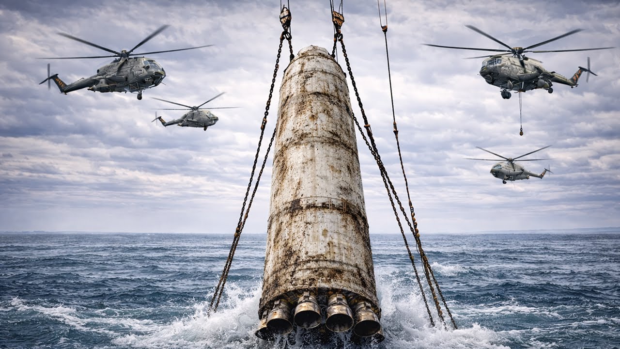 RS-28 Sarmat Nuclear Missile Salvage & Restoration from the Ocean | Full Recovery Process