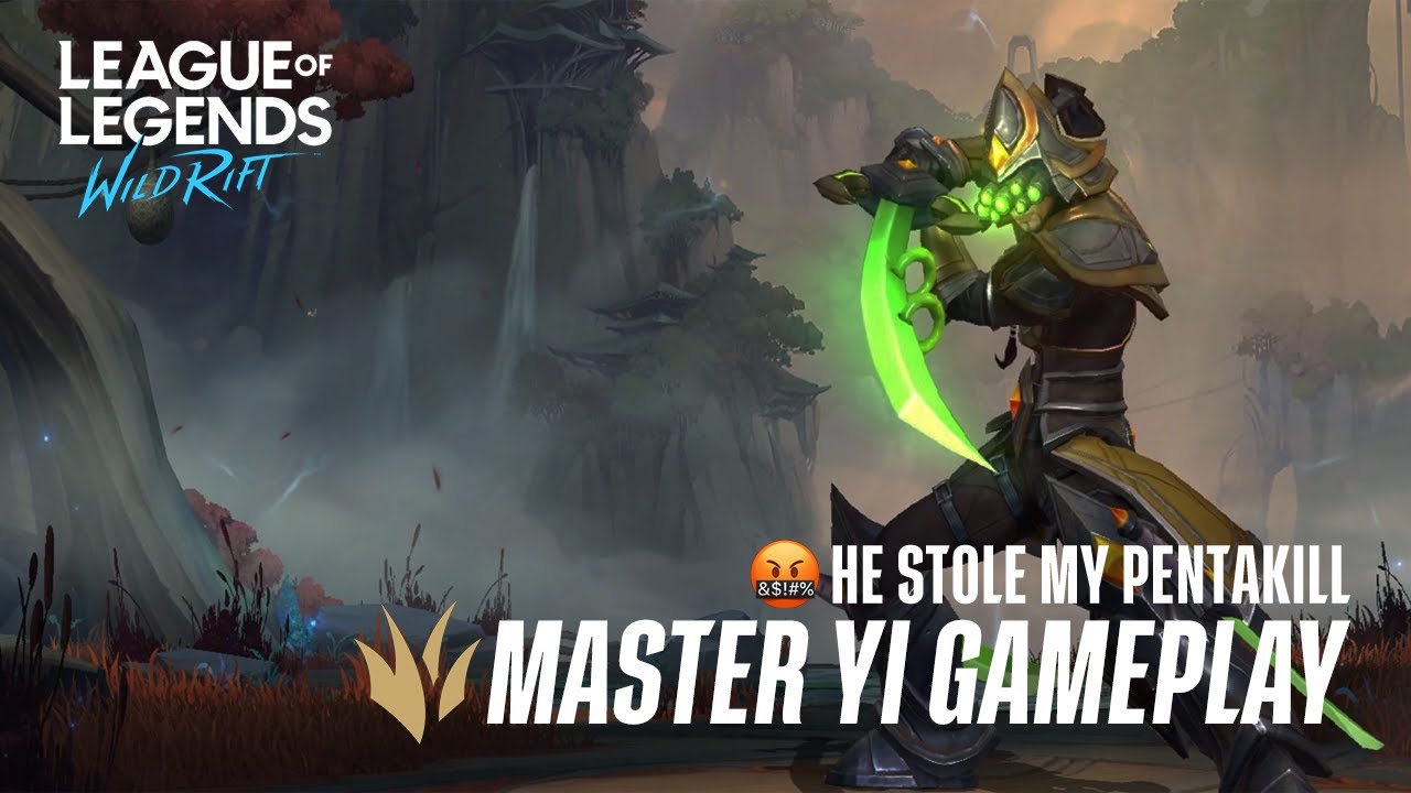Wild Rift Master Yi Jungle Gameplay | Season 16 #WildRift #Season16 ...