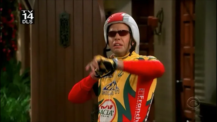 Two and a Half Men - Alan the 'Bicyclist' [HD]