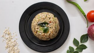 Oats Upma Recipe | Vegetable Oats Upma | Healthy Breakfast Ideas | Weight Loss Recipe