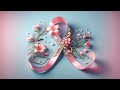 Elegant Tribute: The Essence of Breast Cancer Awareness