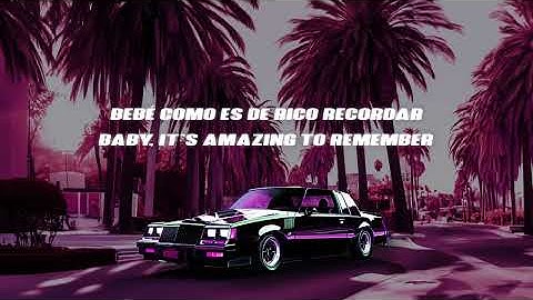 Blxst, Becky G, & Feid - Rewind (Lyric Video)