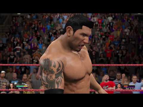 Batista vs Shawn Michaels at Armageddon 2003 | WWE 2K 15 PS4 4K 60FPS Gameplay