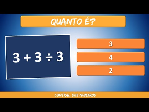 Você sabe essas perguntas de matemática? #quiz #quizz #multiplicacao #