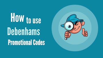 How to use a Debenhams promotional code?