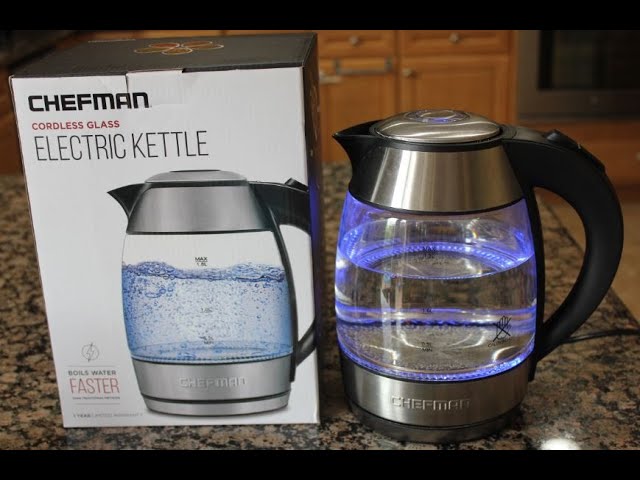 Chefman Cordless Glass Electric Kettle Review 