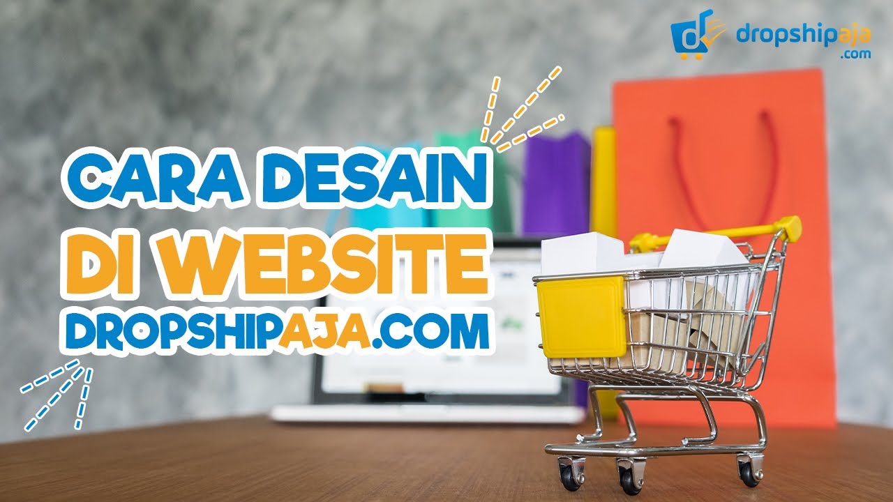  cara  desain  di  website dropshipaja YouTube