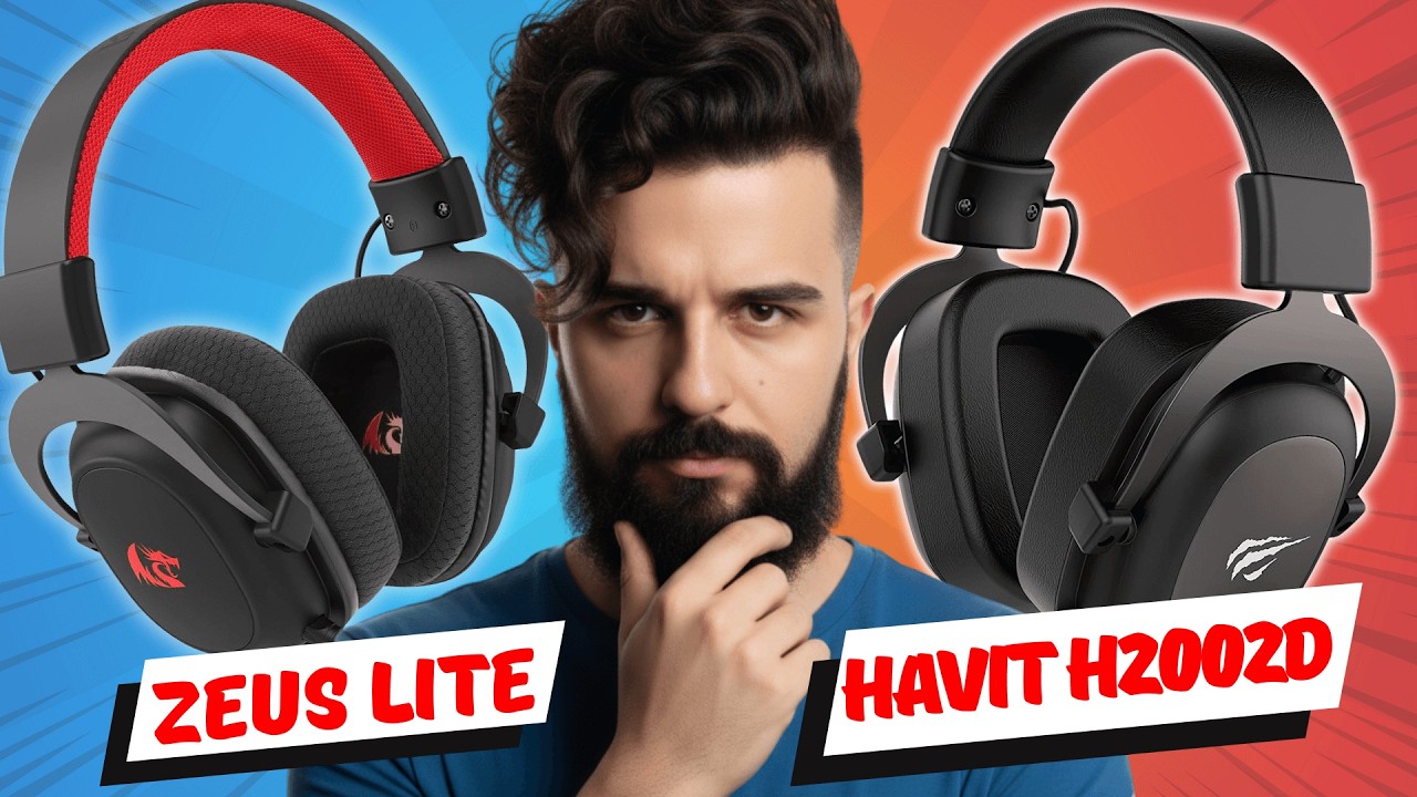 Headset Redragon Zeus Lite OU Havit H2002D O MELHOR de 2026 - YouTube