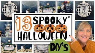 You dont want to miss these!!! 13 HALLOWEEN SPOOKY DIYS
