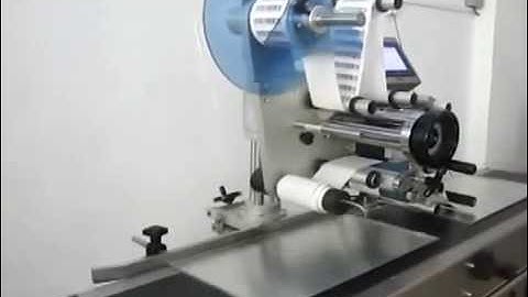 Automatic Flat Labeling Machine for Sheet Material