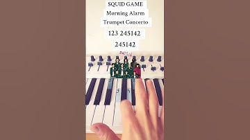 Thumbnail of SQUID GAME 2 - Trumpet Concerto | Piano Tutorial #easy #piano #pianotutorial #pianolesson #squidgame