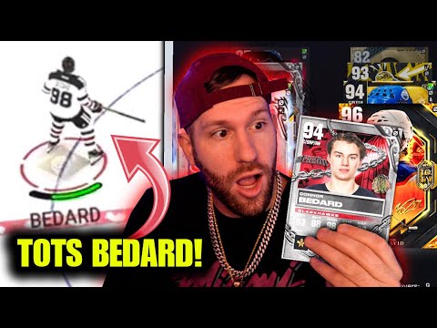 *TEAM OF THE SEASON* CONNOR BEDARD IS MINE! | NHL 24 HUT GAMEPLAY