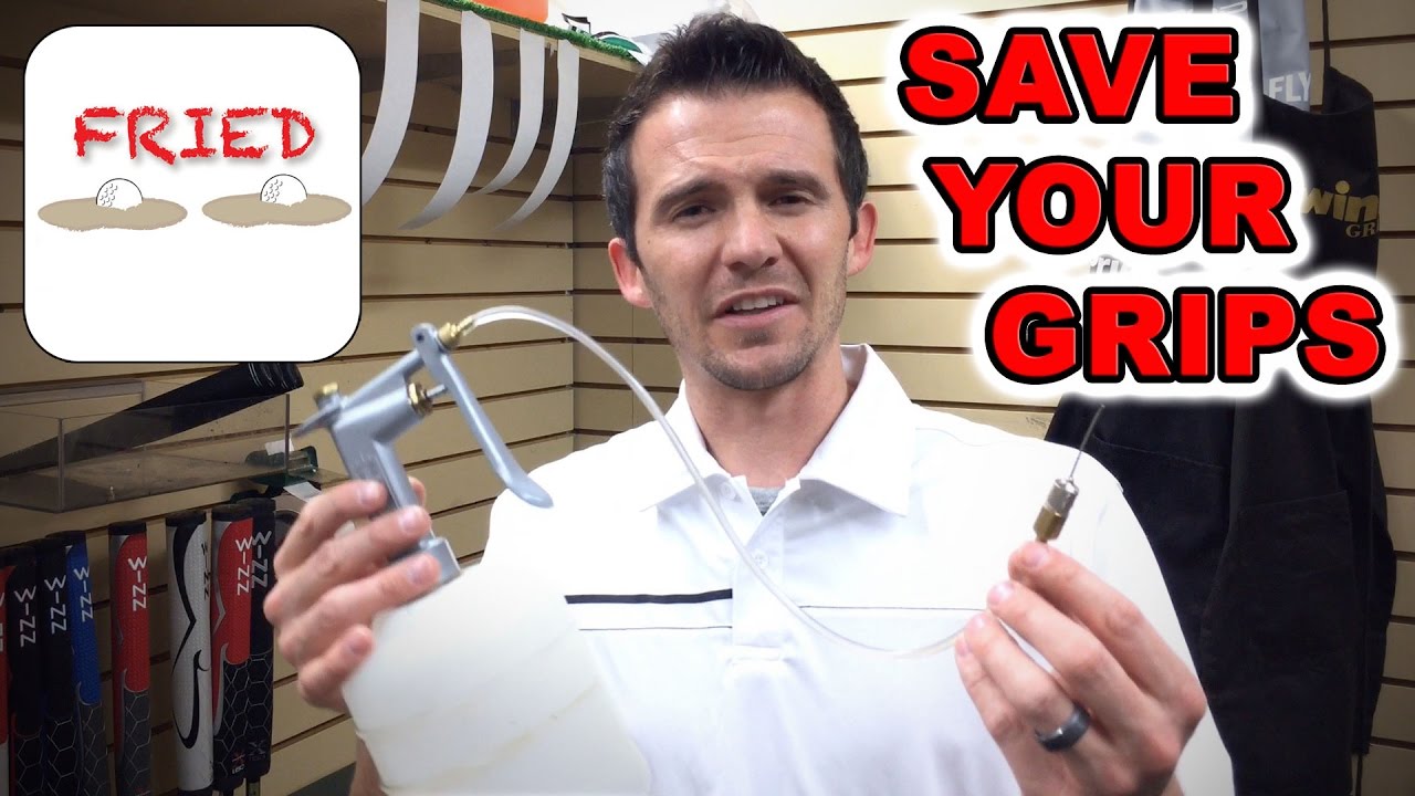 How to Save a Golf Grip - YouTube