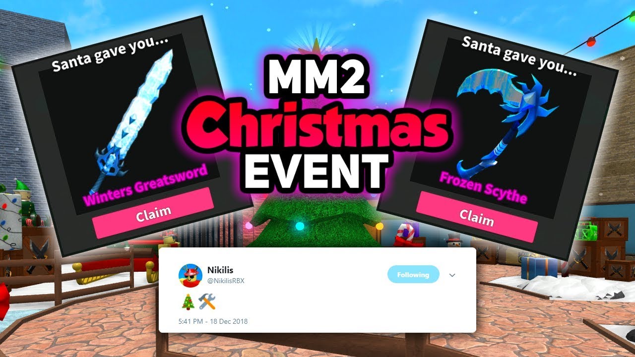 Lets Talk About Christmas Update 2018 Roblox Murder Mystery 2