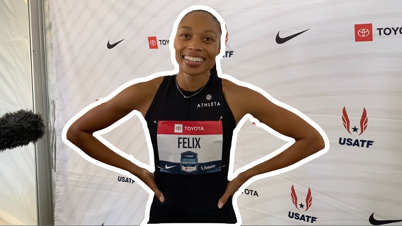 Allyson Felix Reflects On Her HISTORIC Career - YouTube