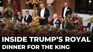 State Dinner for King Charles III LIVE: Trump Hosts UK Monarch At The White House | British Royals