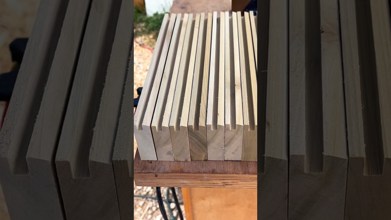 my back was hurting from routing all day 🤪 #wood #routing #carpentry # ...