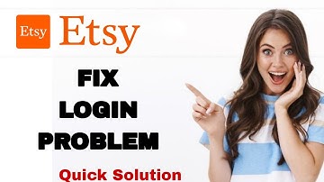 How To Fix And Solve Login Problem On Etsy App | Easy Fix