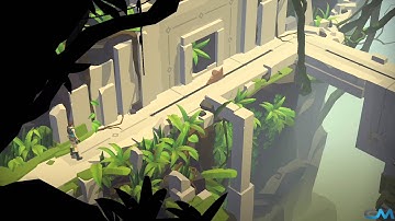 Lara Croft GO - The Maze of Snakes - The Bridge of Many Sides - Walkthrough