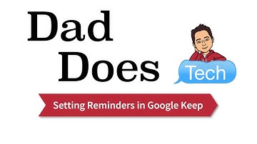 Setting Reminders in Google Keep