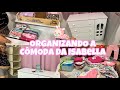 ORGANIZANDO A CÔMODA DA BEBÊ ❤️