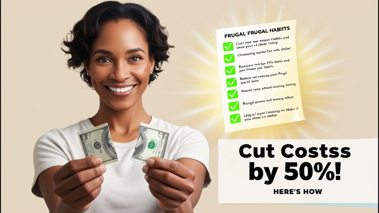 10 Frugal Habits to Cut Expenses in Half - YouTube
