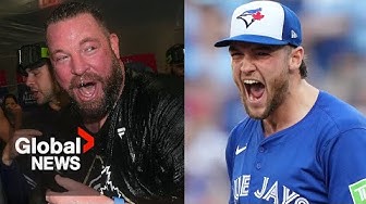 Thumbnail for Blue Jays fans react after eliminating New York Yankees from MLB playoffs, advancing to ALCS