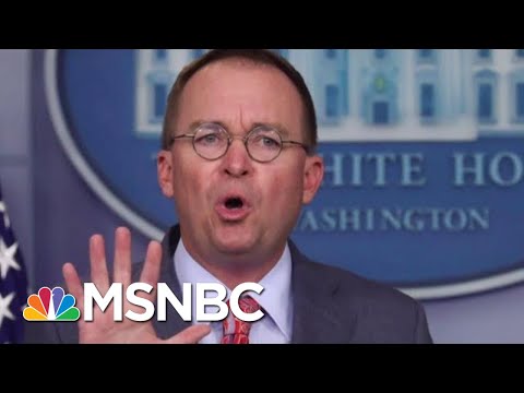 How Much Damage Did Mick Mulvaney Do Yesterday? | Velshi & Ruhle | MSNBC