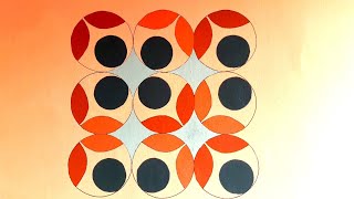 إصنع بنفسك أجمل ديكور ثرى دى  بقطعه كرتون/ 3D wall painting new creative design