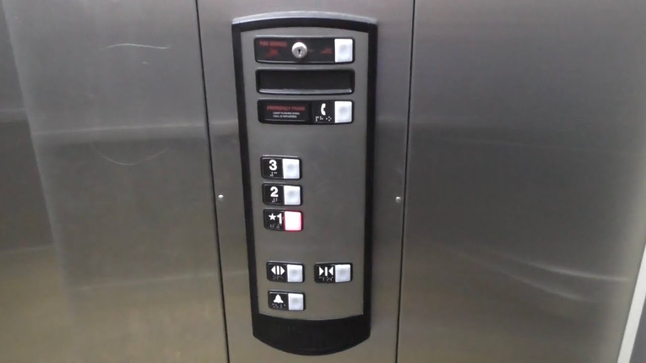 Schindler 321A Hydraulic Elevator at Comfort Inn in Norwalk, OH - YouTube