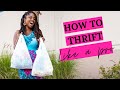 VLOG: We at the thrift shop + how to thrift like a pro!