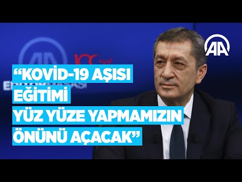 Milli Eğitim Bakanı Selçuk: Kovid-19 aşısı eğitimi yüz yüze yapmamızın önünü açacak